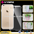 newest cell phone accessory for iphone 6 plus transparent PC+TPU case